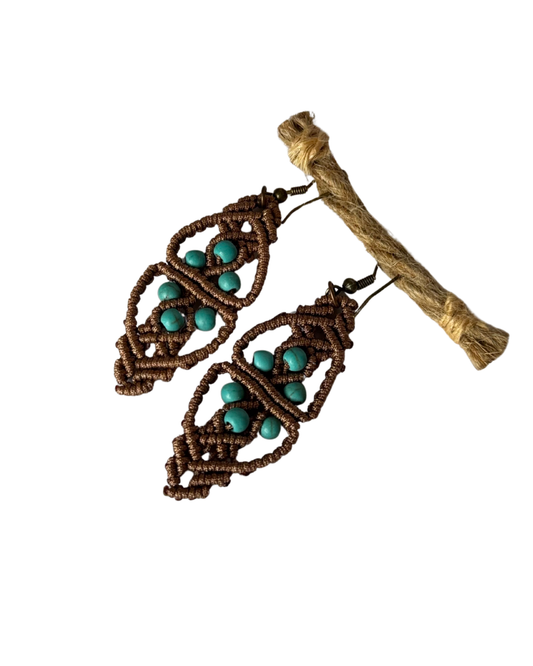 Aretes "Turquesa"